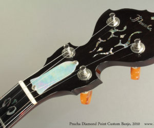  2010 Prucha Diamond Point Custom Banjo