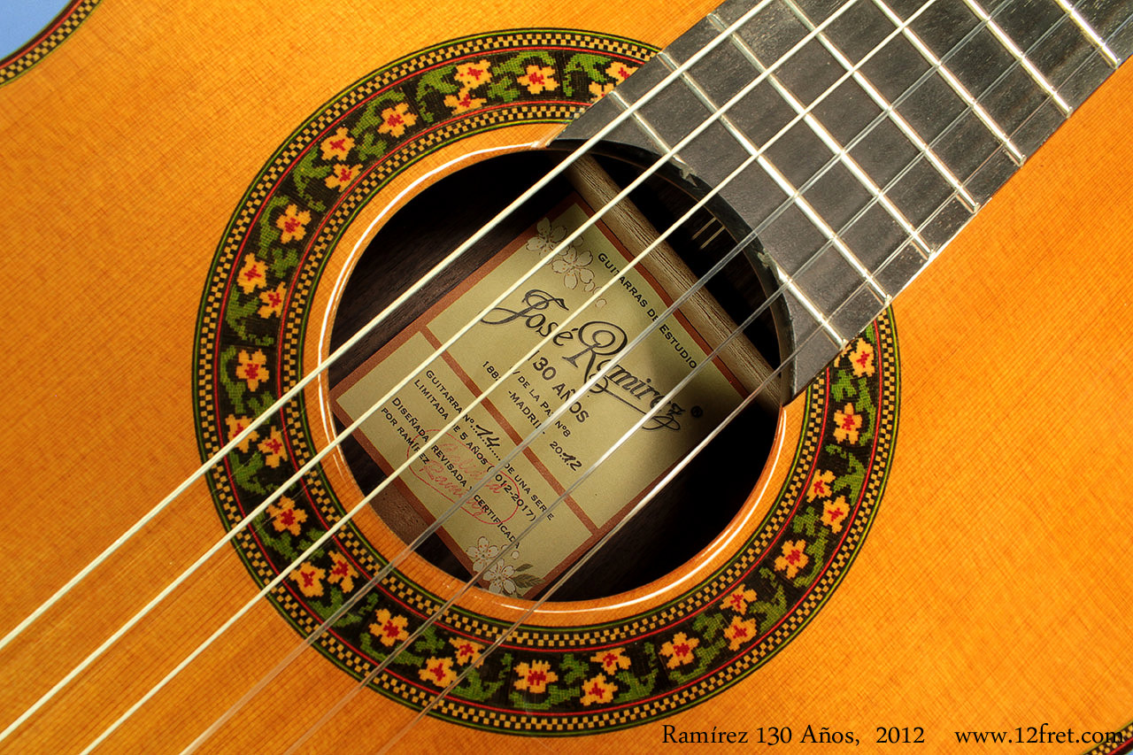 Ramírez 130th Años - 130th Anniversary Model Guitar - The Twelfth Fret