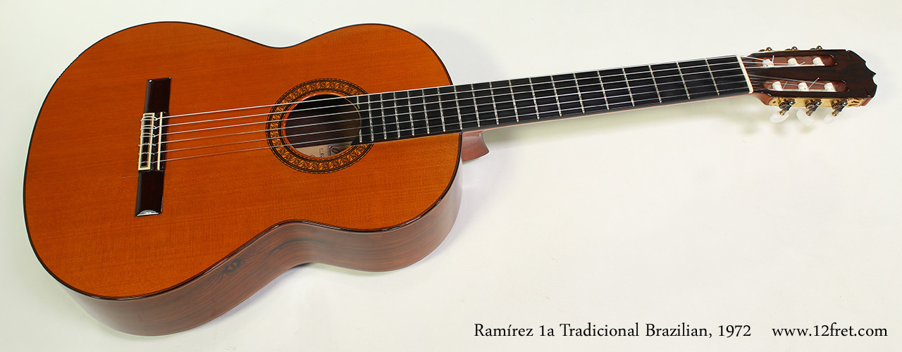 1972 Ramirez 1a Tradicional Brazilian Classical Guitar, 1972