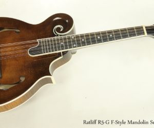  Ratliff R5-G F-Style Mandolin Sunburst, 2015