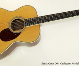  Santa Cruz OM Orchestra Model Guitar, 1997