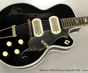  Silvertone S1384 Archtop Electric Guitar 1955