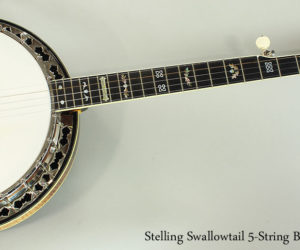  2004 Stelling Swallowtail 5-String Banjo