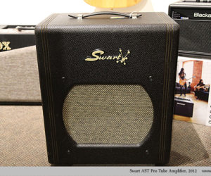  Swart AST Pro Tube Amplifier, 2012
