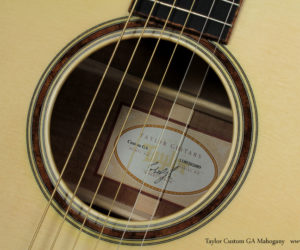   Taylor Custom GA Mahogany