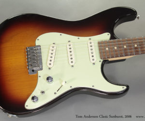 2006 Tom Anderson Classic Sunburst  SOLD