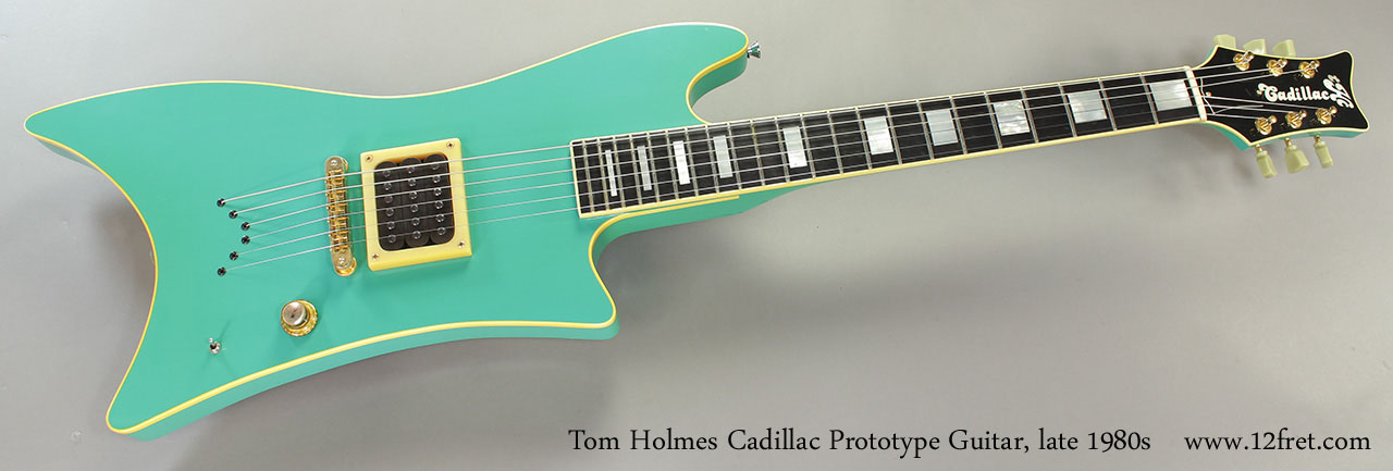 Late 1980s Tom Holmes THC Prototype Guitar and Bass