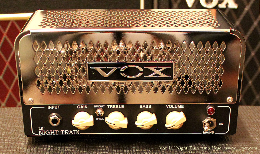 ヘッドホンでも使える  VOX Lil Night Train アンプヘッド Amazon | VOX ヴォックス ギター用 2W 真空管 ヘッド・アンプ リル