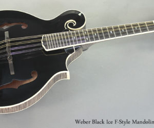  Weber Black Ice F-Style Mandolin