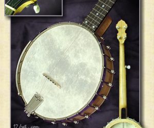  (Discontinued) - Wildwood Minstrel Old Time Frailing Open-back Banjo