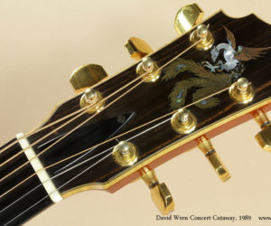 1989 David Wren Cutaway Acoustic (consignment)  