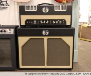 65 Amps Stone Pony Head and 2x12 Cabinet, 2009 ✓