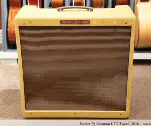 Fender 59 Bassman LTD Tweed, 2016