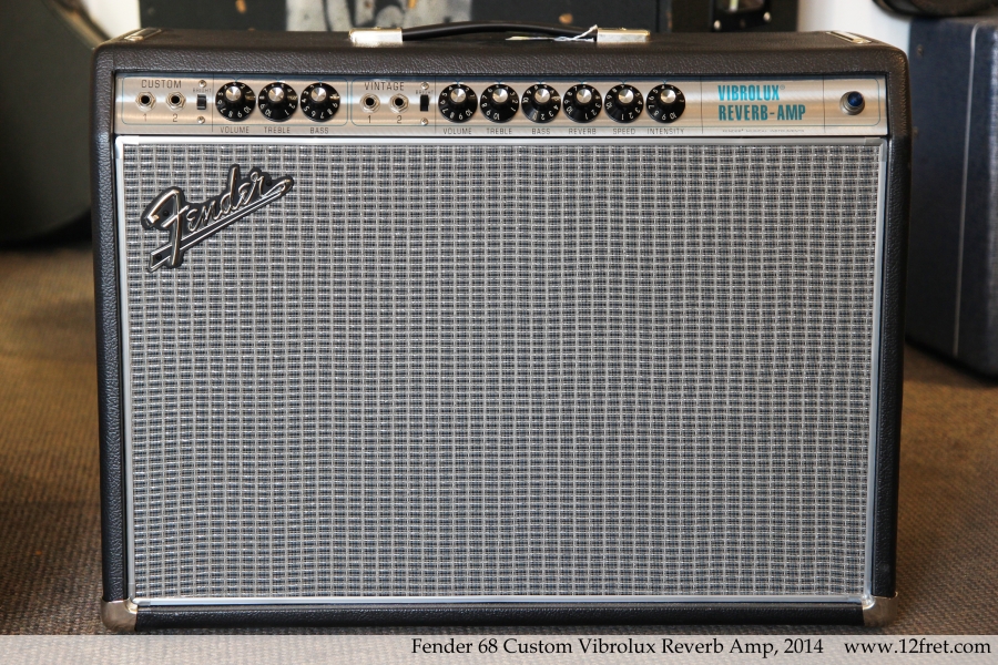 Fender 68 Custom Vibrolux Reverb Amp, 2014 | archive.12fret.com