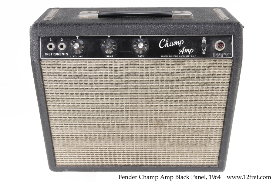 Fender CHAMP 銀パネ Fender CHAMP 銀パネ 1964 Fender Champ Amp – TR Crandall Guitars