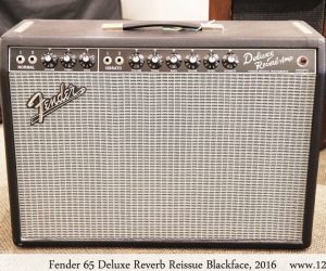 Fender 65 Deluxe Reverb Reissue Blackface, 2016 -  