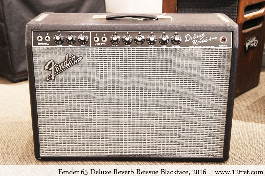 Fender 65 Deluxe Reverb Reissue, 2016 | archive.12fret.com