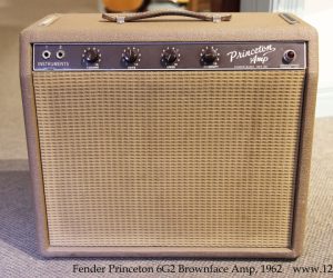   Fender Princeton 6G2 Brownface Amp, 1962