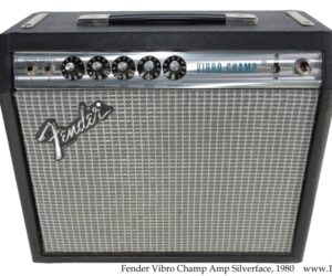  Fender Vibro Champ Amp Silverface, 1980