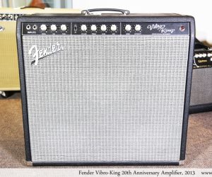   Fender Vibro-King 20th Anniversary Amplifier, 2013