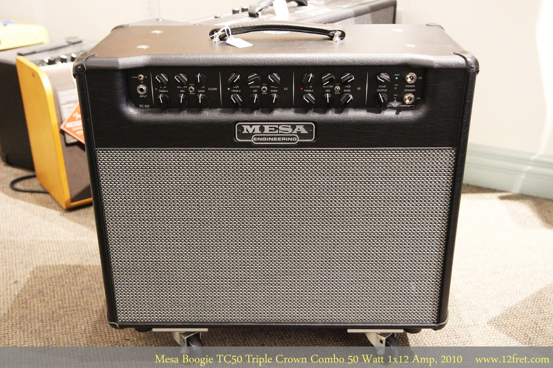 Mesa Boogie TC50 Triple Crown Combo 2010 | archive.12fret.com Mesa Boogie TC50 Triple Crown Combo 2010 | archive.12fret.com