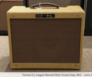 Victoria Ivy League Harvard Style Tweed Amp, 2012- 