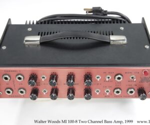  Walter Woods MI-100-8 Two Channel Bass Amp, 1999