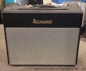   Reinhardt 18 Combo 1x12 Tube Amplifier, 2007