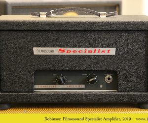   Robinson Filmosound Specialist Amplifier, 2019