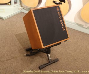   Schertler David Acoustic Guitar Amp Cherry, 2018