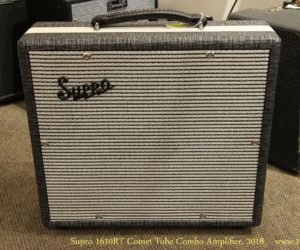  Supro 1610RT Comet Tube Combo Amplifier, 2018