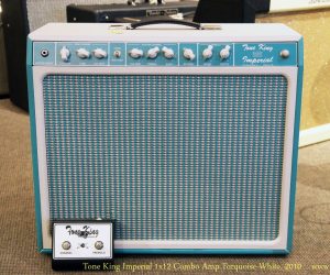  Tone King Imperial 1x12 Combo Amp Turquoise-White, 2010