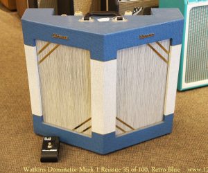  Watkins Dominator Mark 1 Reissue 35 of 100, Retro Blue